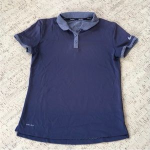 Nike Golf Dri-Fit Women’s Polo Shirt - Slate Blue/Gray - Small